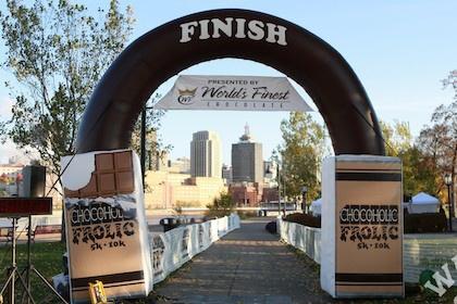 Inflatable Chocoholic Frolic Archway